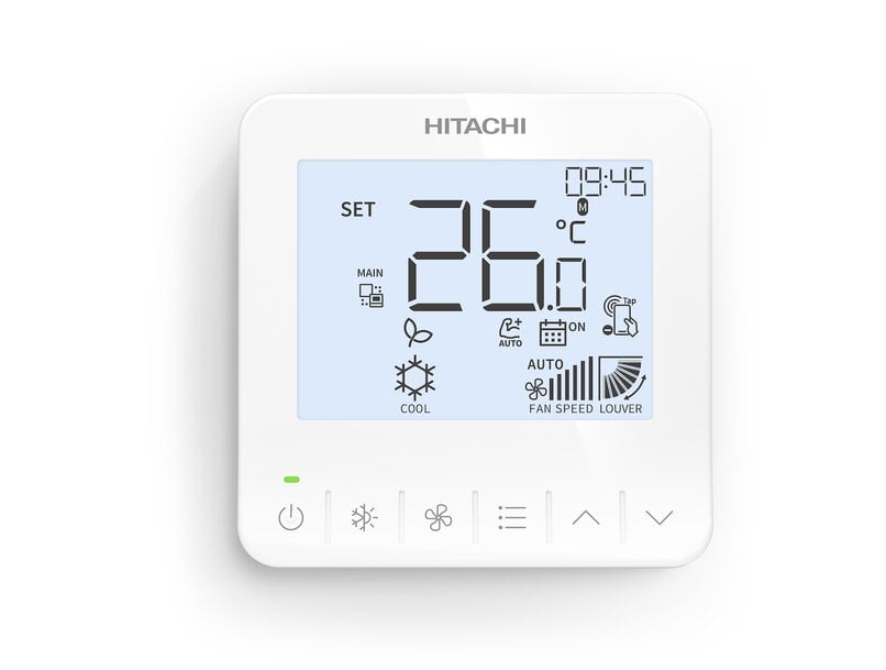 Hitachi introduceert compacte bekabelde controller voor budgetvriendelijke VRF-installaties