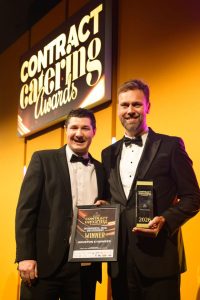 B Corp-Cateraar Houston & Hawkes Wint ESG-Award bij Contract Catering Awards